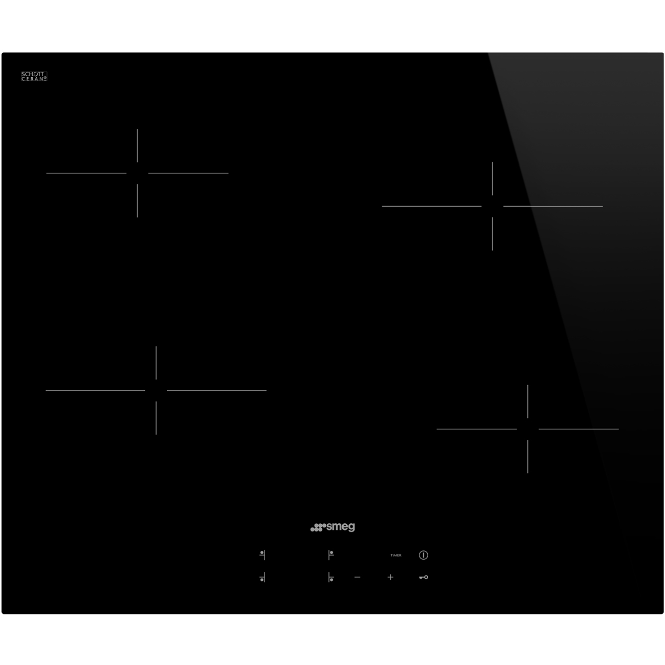Встраиваемая электрическая панель Премиум Smeg SE264TD