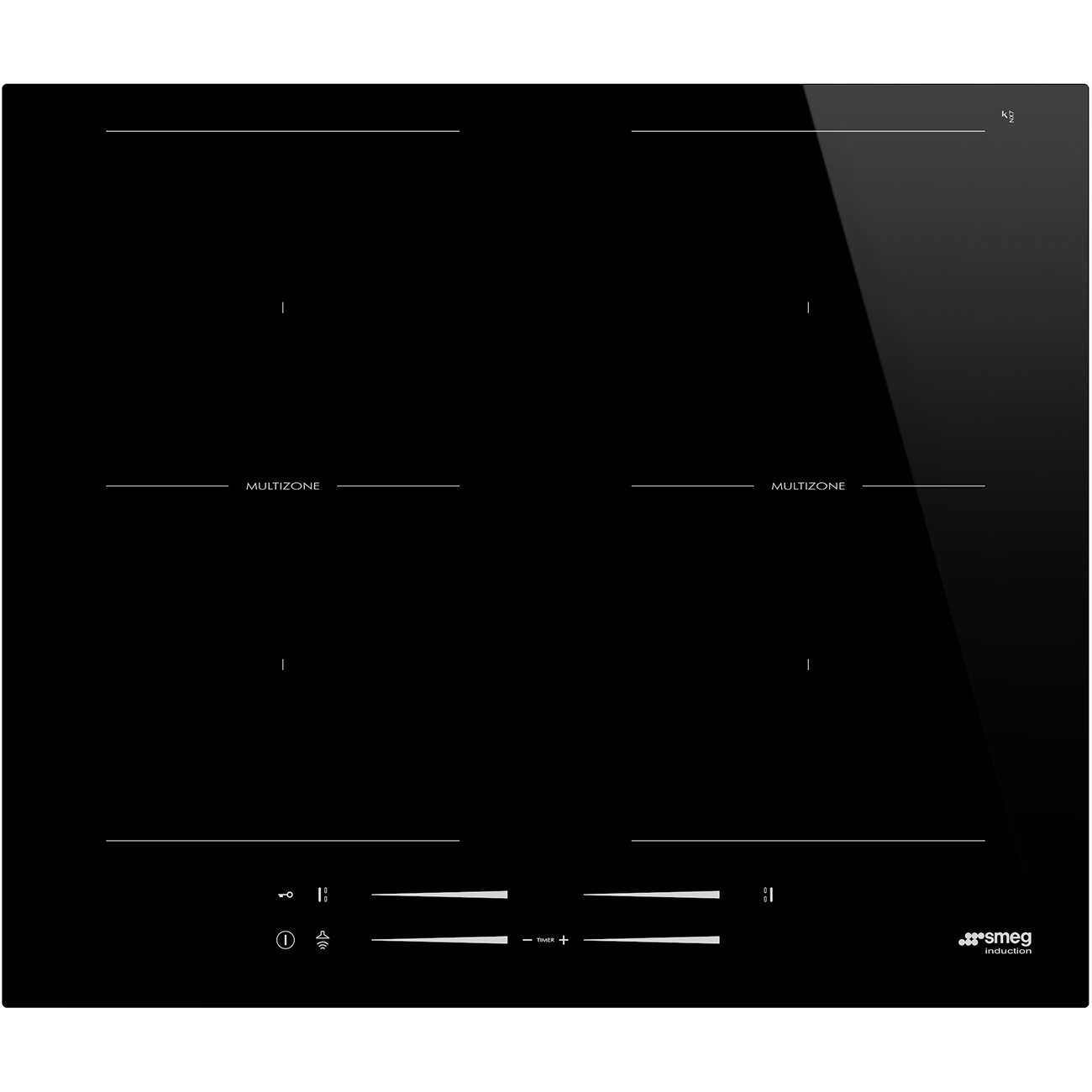 Встраиваемая индукционная панель независимая Премиум Smeg SI2M7643D фото