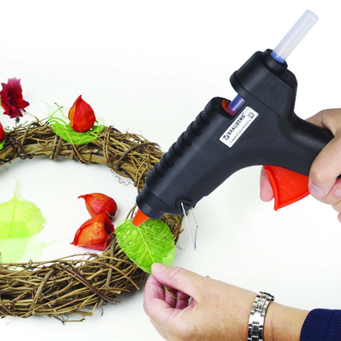 Стержни для клеевых пистолетов Brauberg 11мм*300мм, прозрачные, 16 шт(670295)