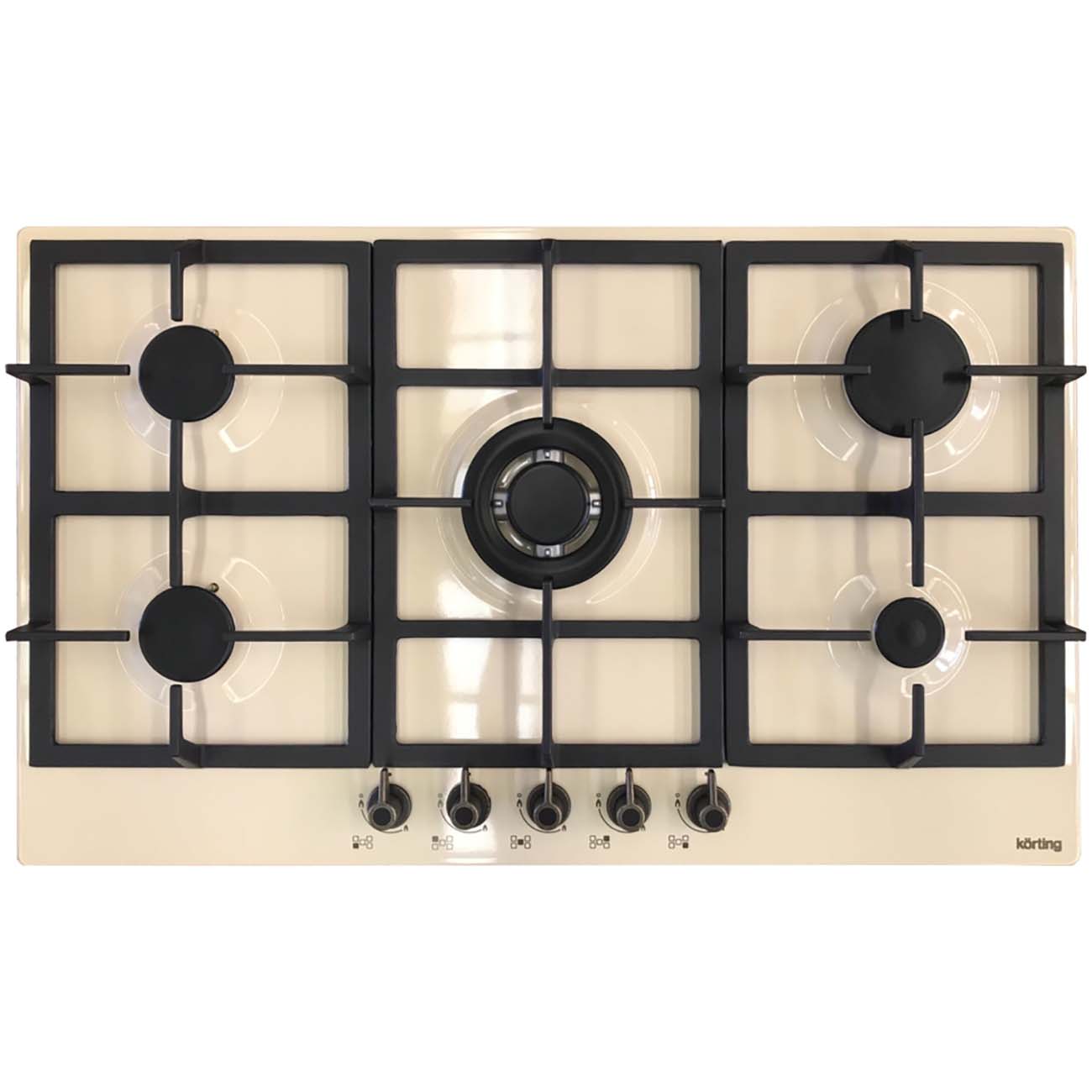 Встраиваемая газовая панель независимая Korting HG 965 CTRB
