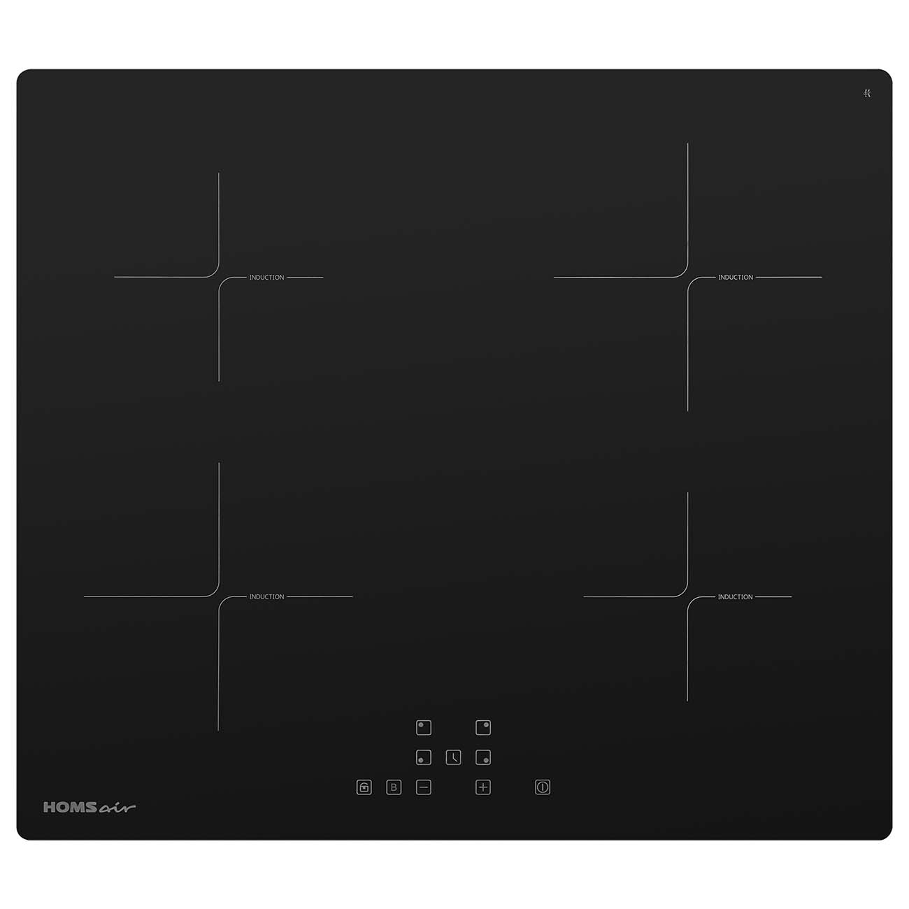 Встраиваемая индукционная панель независимая HOMSAir HI64BK фото