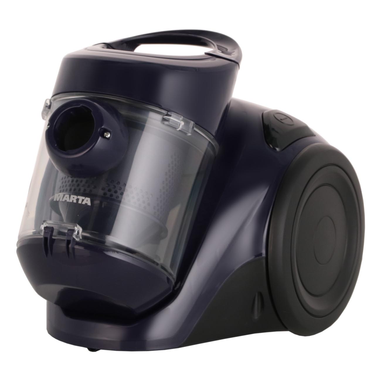 Пылесос с контейнером для пыли Marta MT-1362 Dark топаз