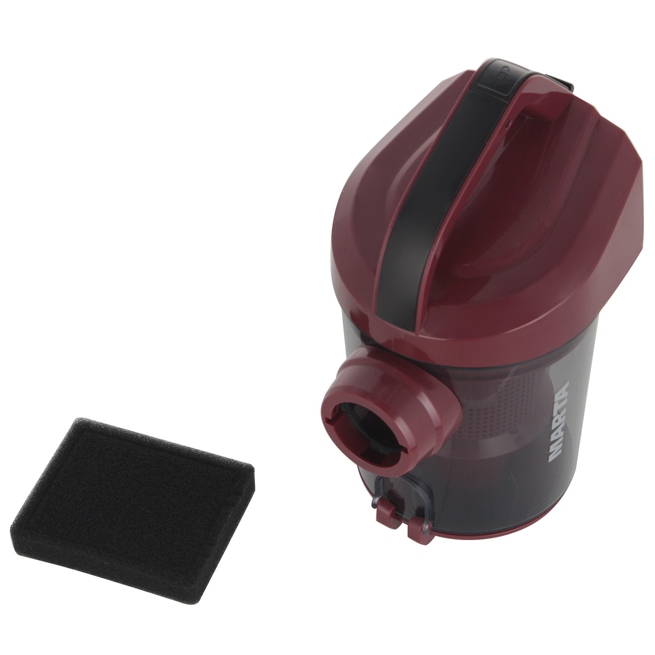 Пылесос с контейнером для пыли Marta MT-1360 Vinous гранат
