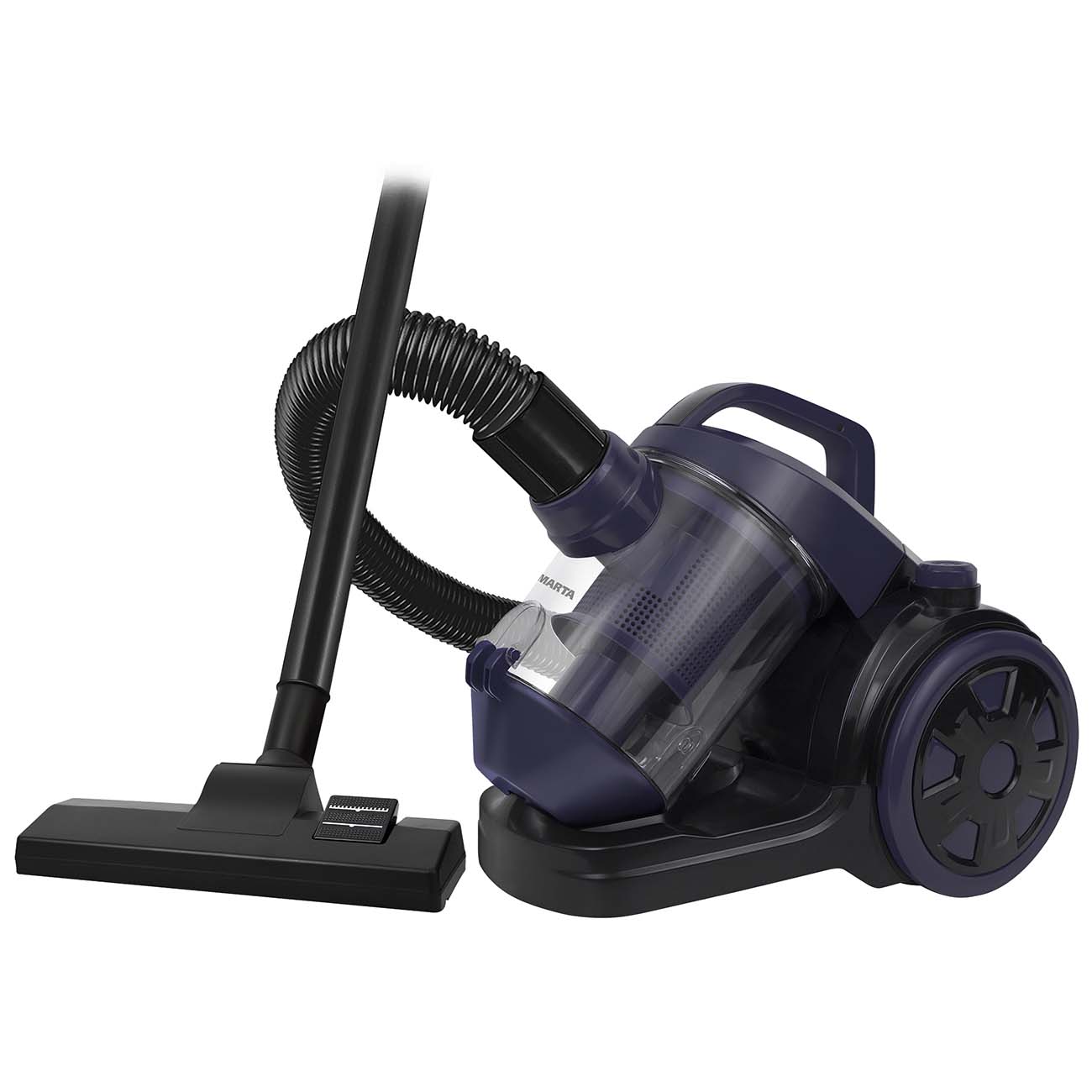 Пылесос с контейнером для пыли Marta MT-1360 Dark топаз