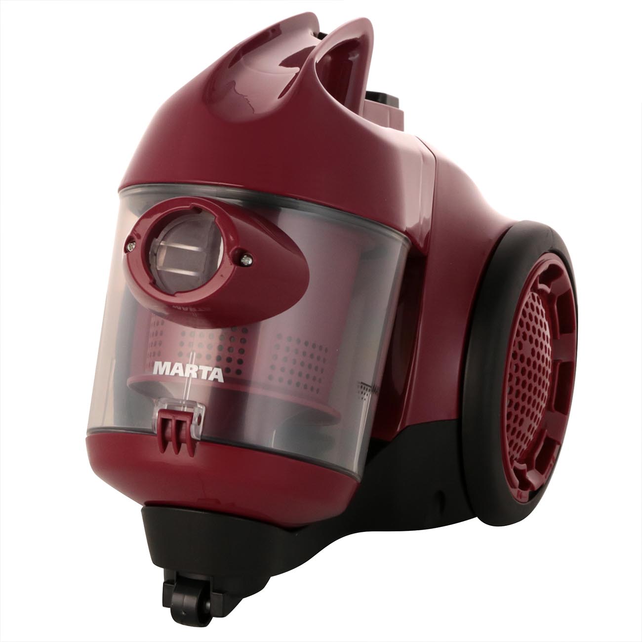 Пылесос с контейнером для пыли Marta MT-1361 Vinous гранат