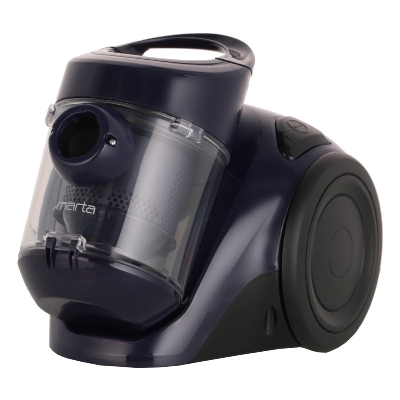 Пылесос с контейнером для пыли Marta MT-1364 Dark топаз