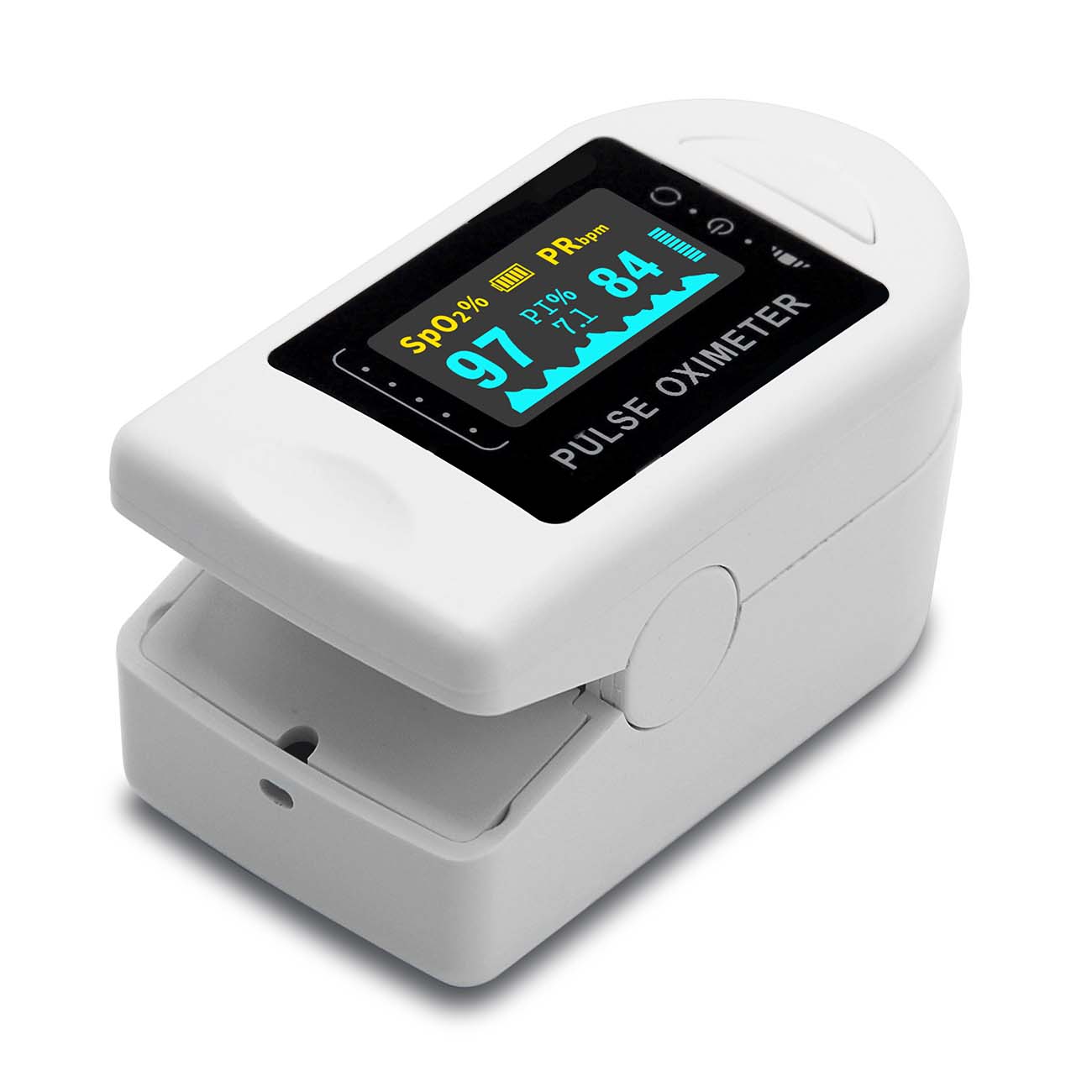 Пульсоксиметр Jet HEALTH PO-2 белый фото