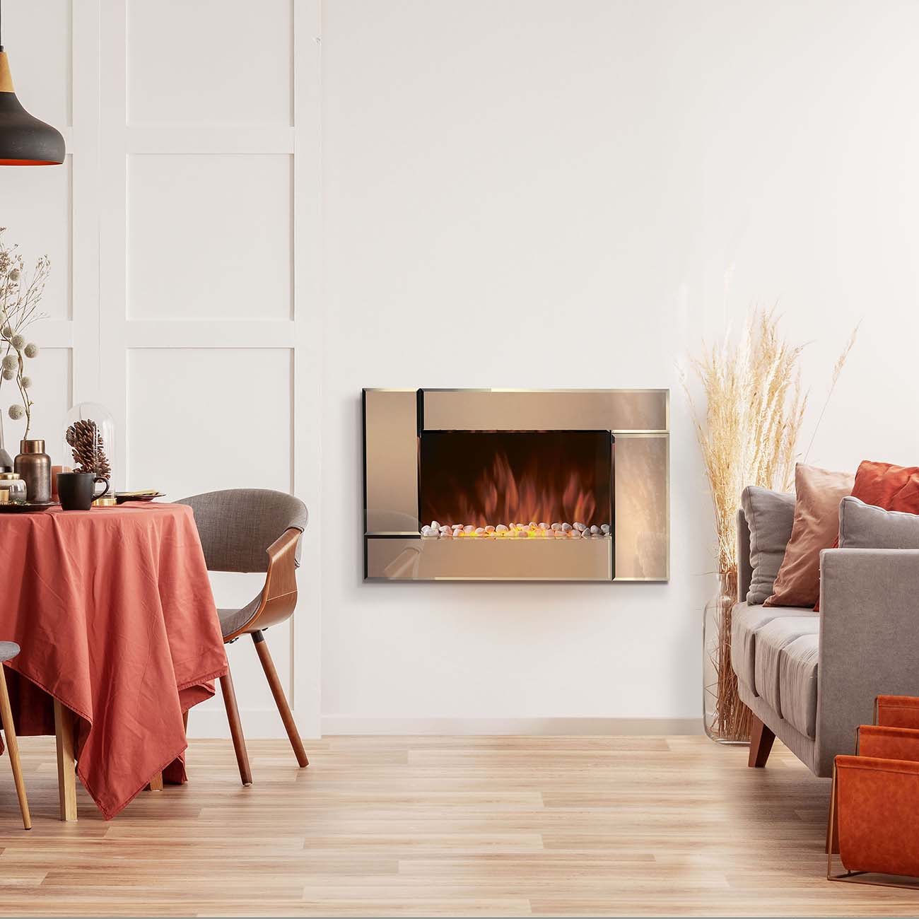 Электрокамин Electrolux EFP/W-2000S бронзовый