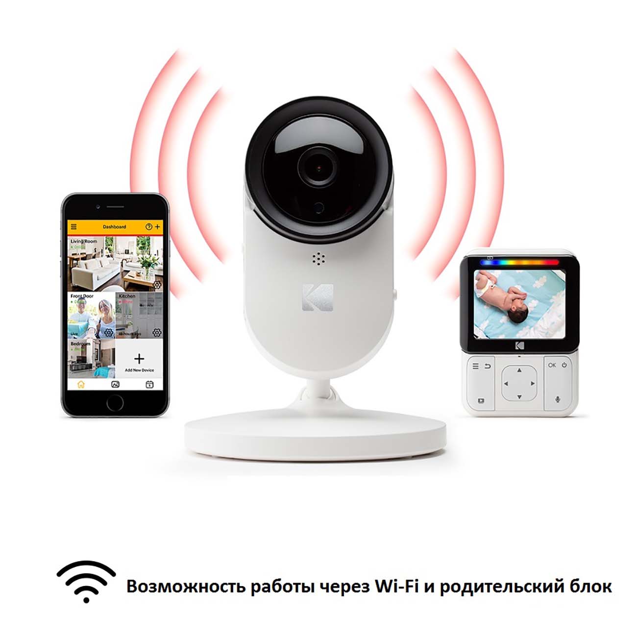 Видеоняня Kodak Cherish C220