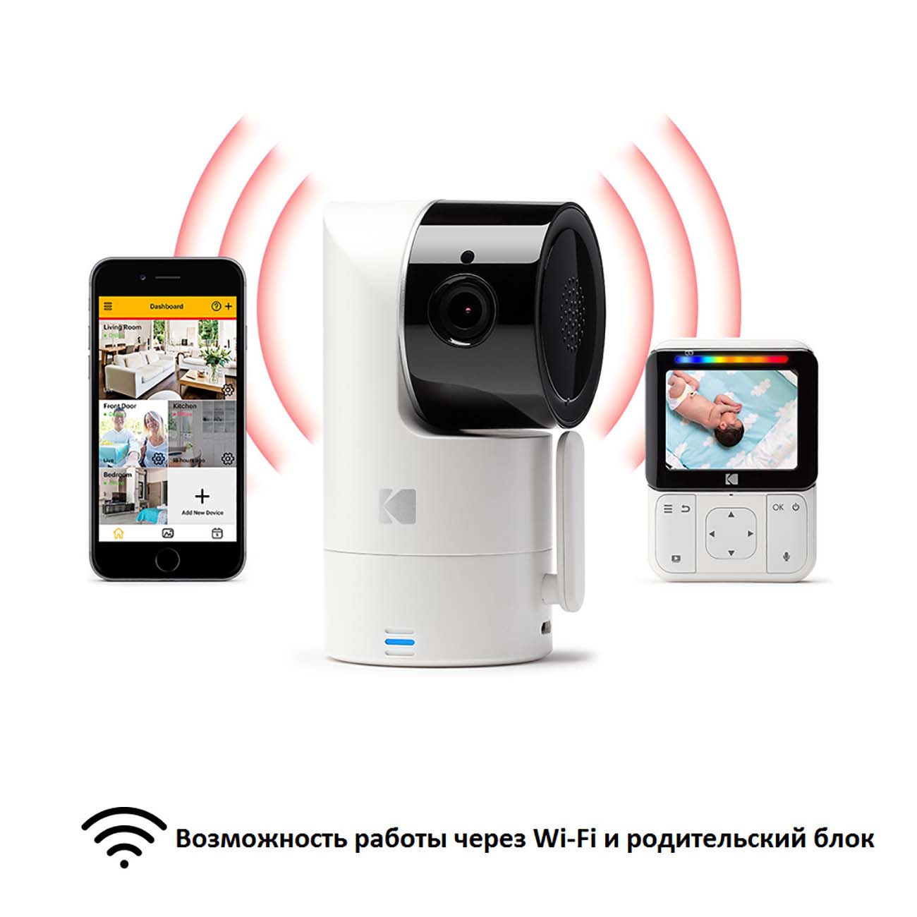 Видеоняня Kodak Cherish C225