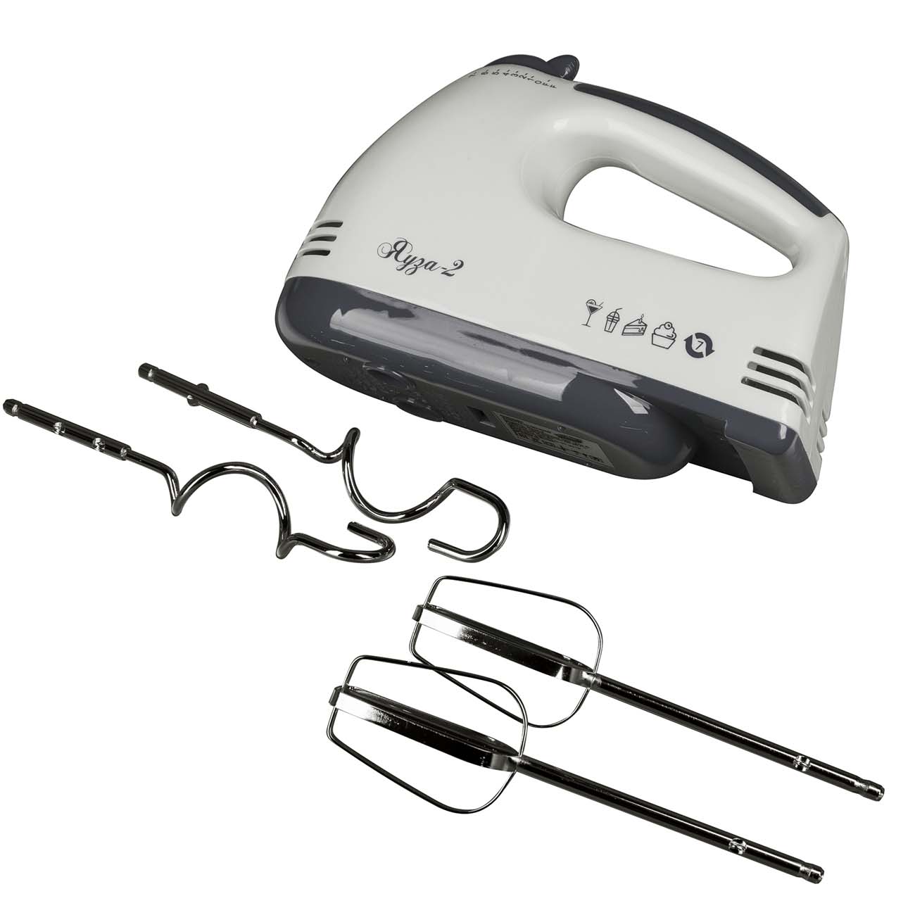 Миксер Великие Реки Яуза-2 White/серый