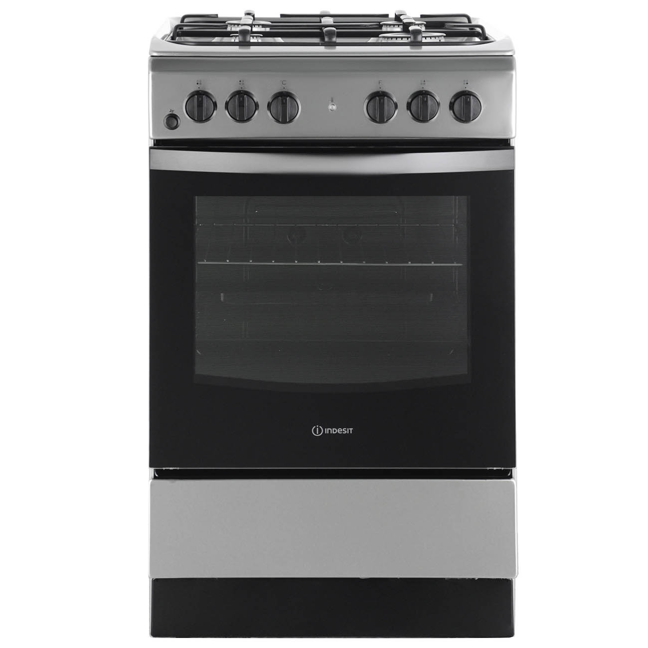 Комбинированная плита Indesit IS5G4KHX/RU