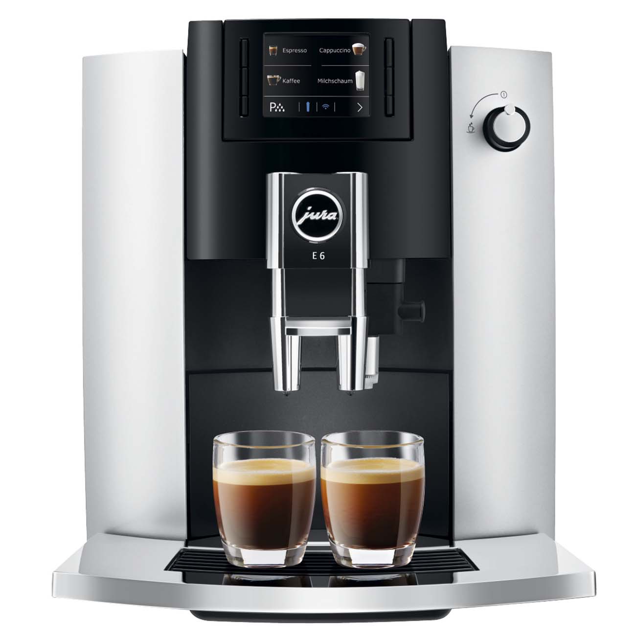 Кофемашина автоматическая Jura E6 Platin