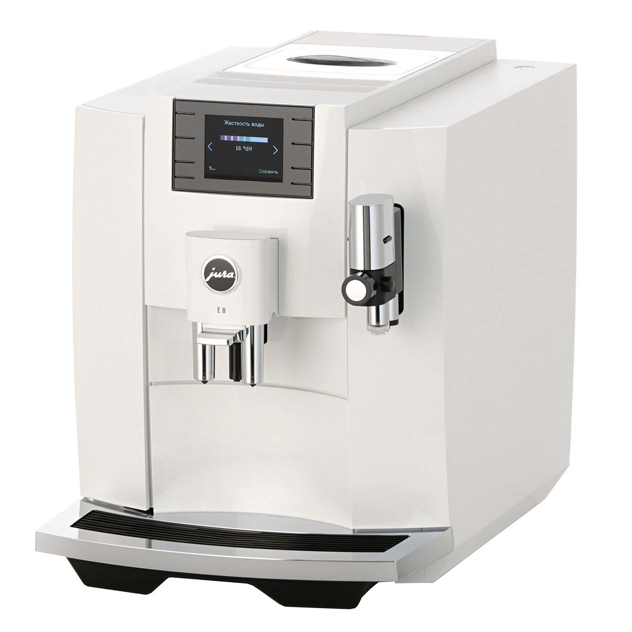 Кофемашина Jura E8 Piano белый фото