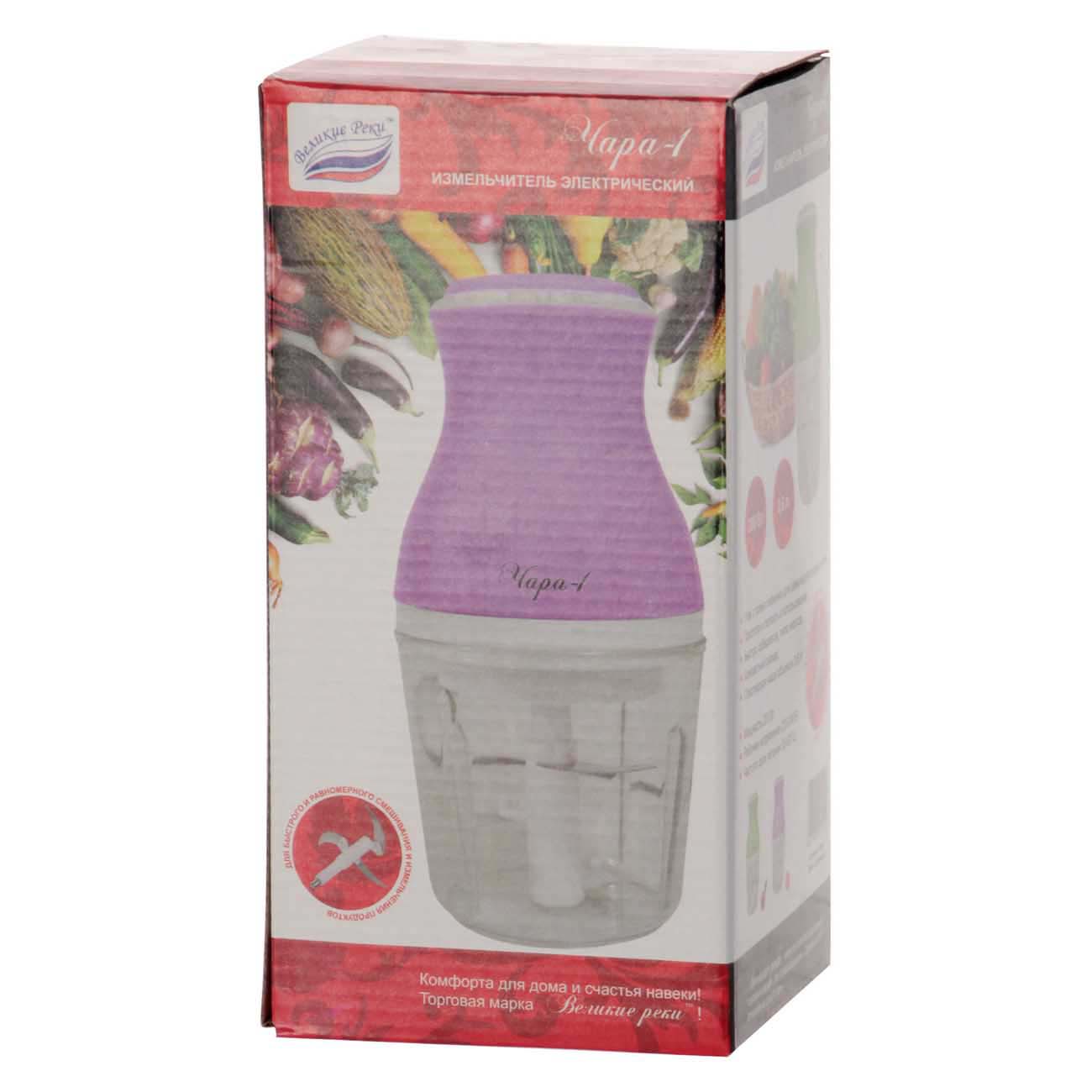 Электромельничка Великие Реки Чара-1 салатовый