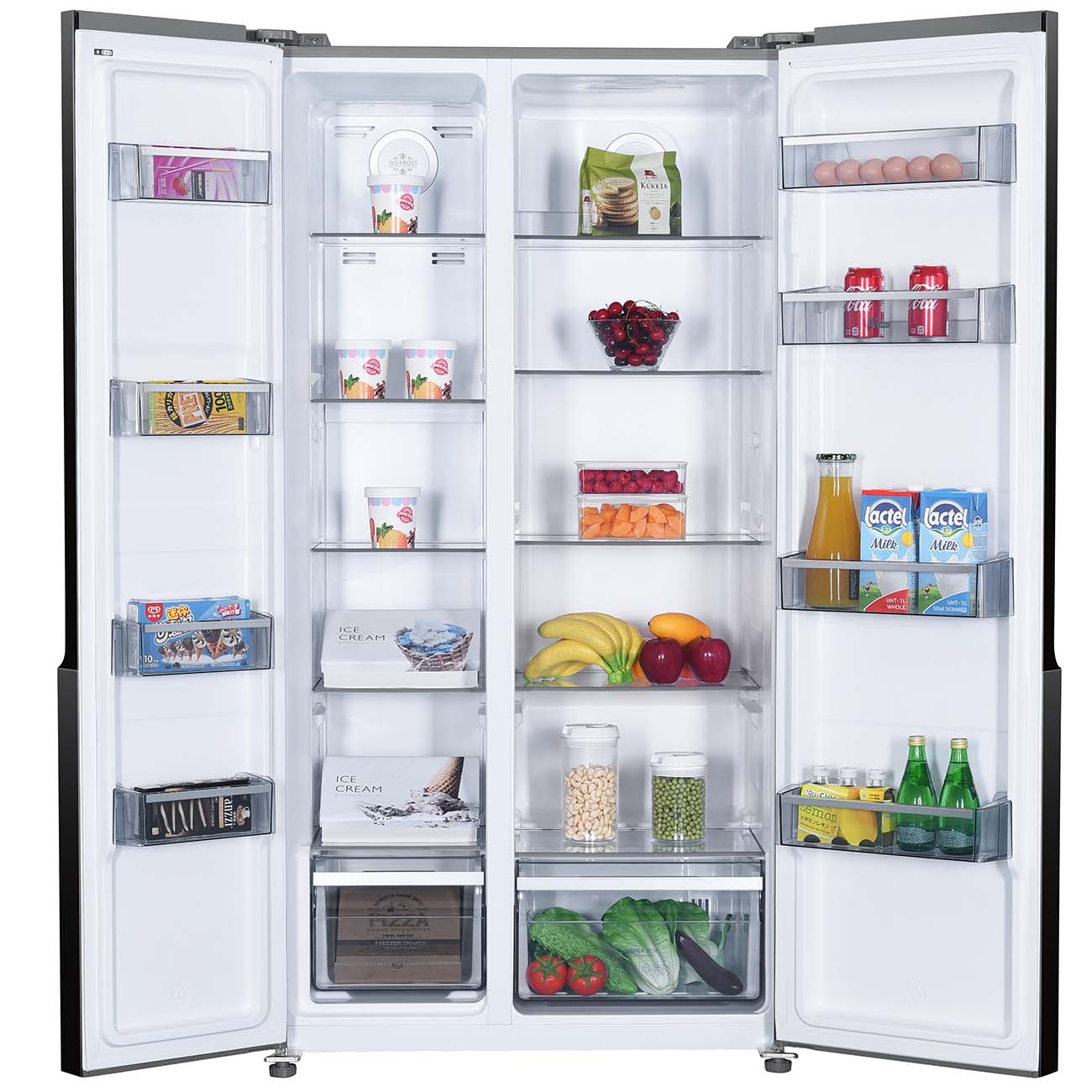 Холодильник (Side-by-Side) Kraft Technology TNC-NF601X