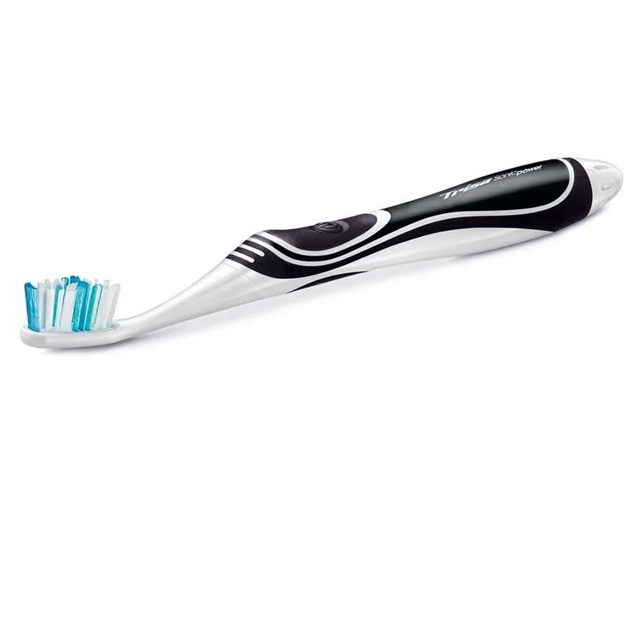 Электрическая зубная щетка Trisa Sonicpower Battery 683140-Black фото