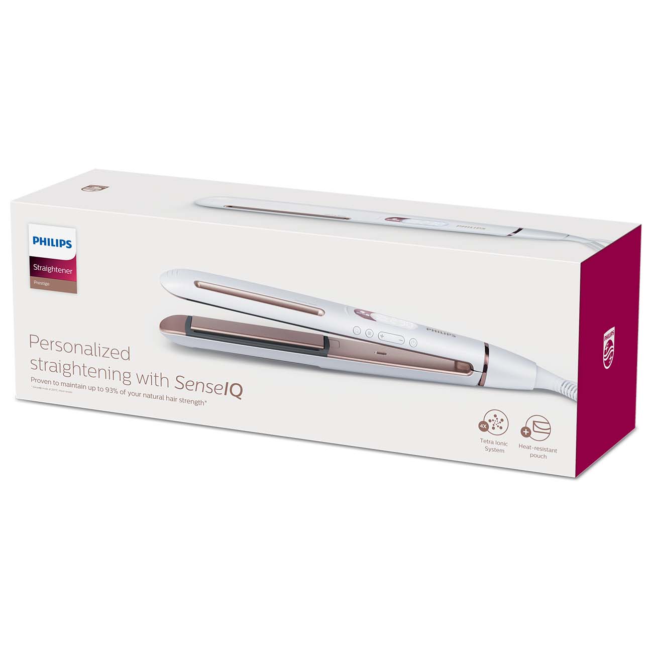 Выпрямитель для волос Philips BHS830/00 с технологией SenseIQ