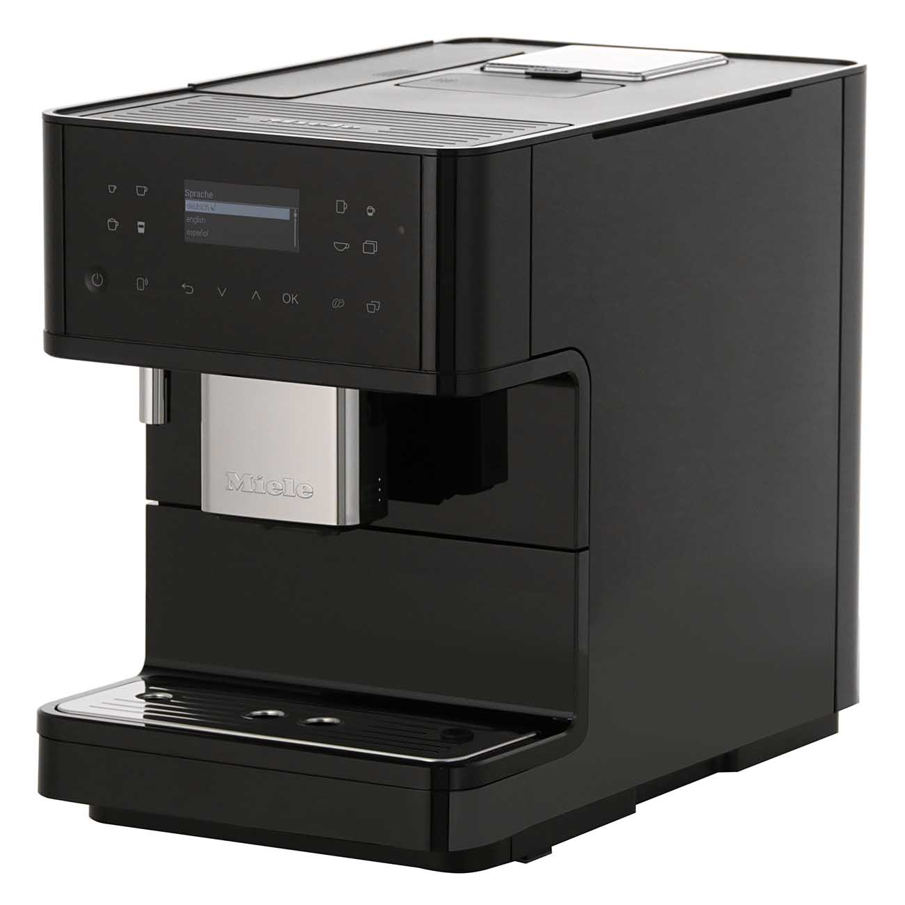 Кофемашина автоматическая Miele CM6160 Black Obsidian OBSW
