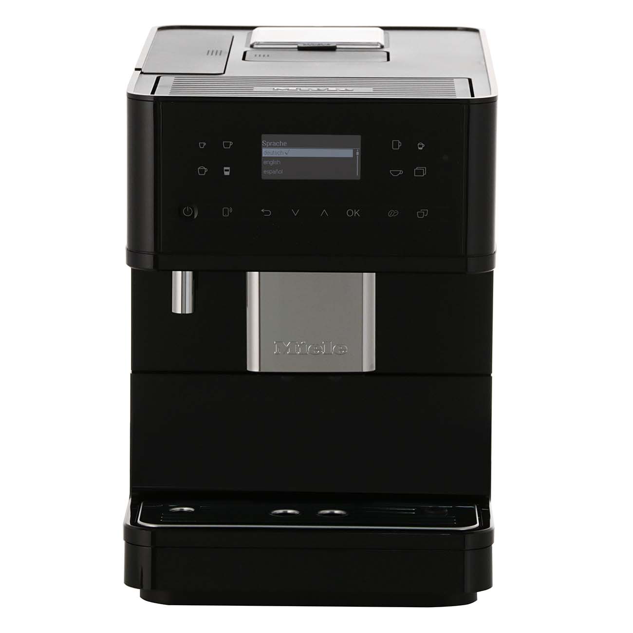 Кофемашина автоматическая Miele CM6160 Black Obsidian OBSW