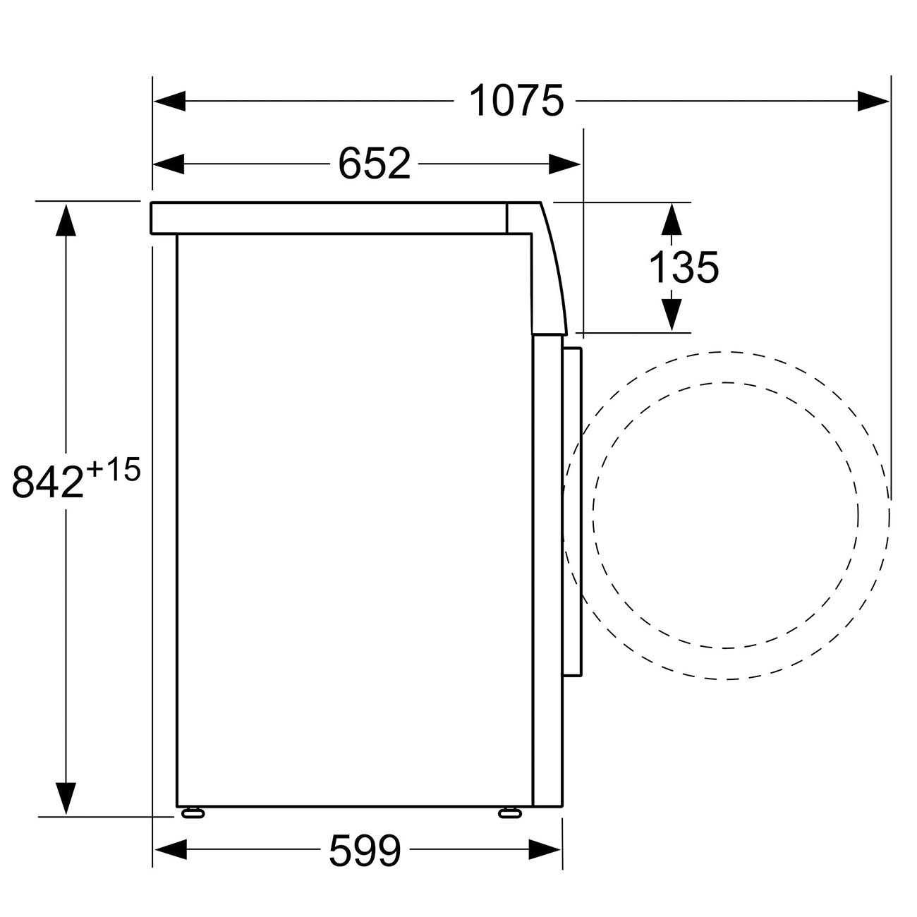 Сушильная машина Bosch Serie 4 WTH85201OE