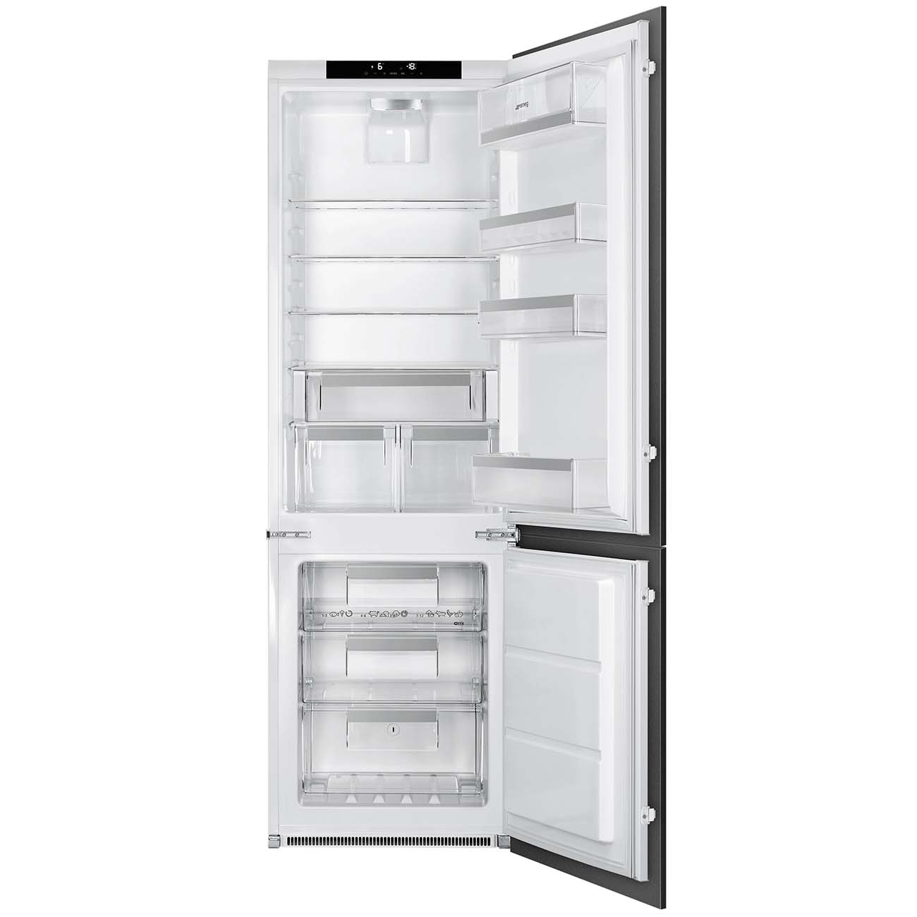 Встраиваемый холодильник комби Премиум Smeg C8174N3E