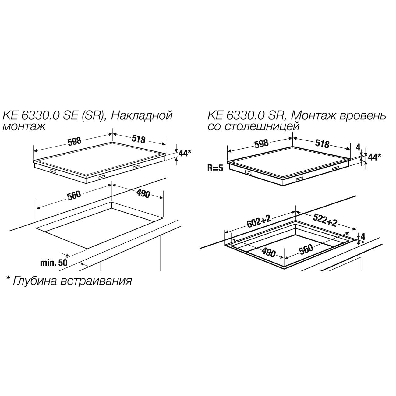 Встраиваемая электрическая панель Премиум Kuppersbusch KE 6330.0 SR