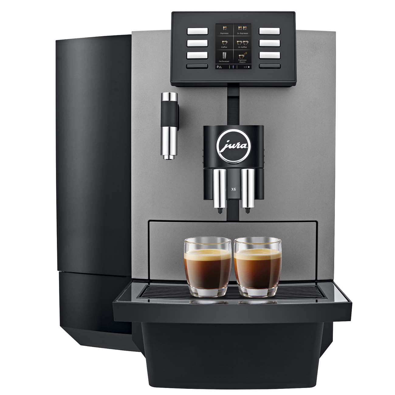Кофемашина Jura X6 Dark Inox
