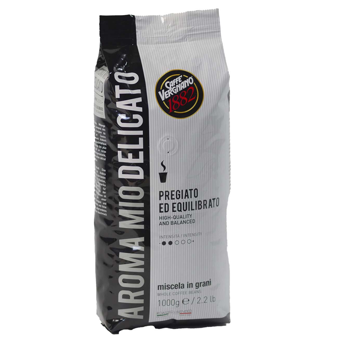 Кофе в зернах Vergnano Aroma Mio Delicato,1000г