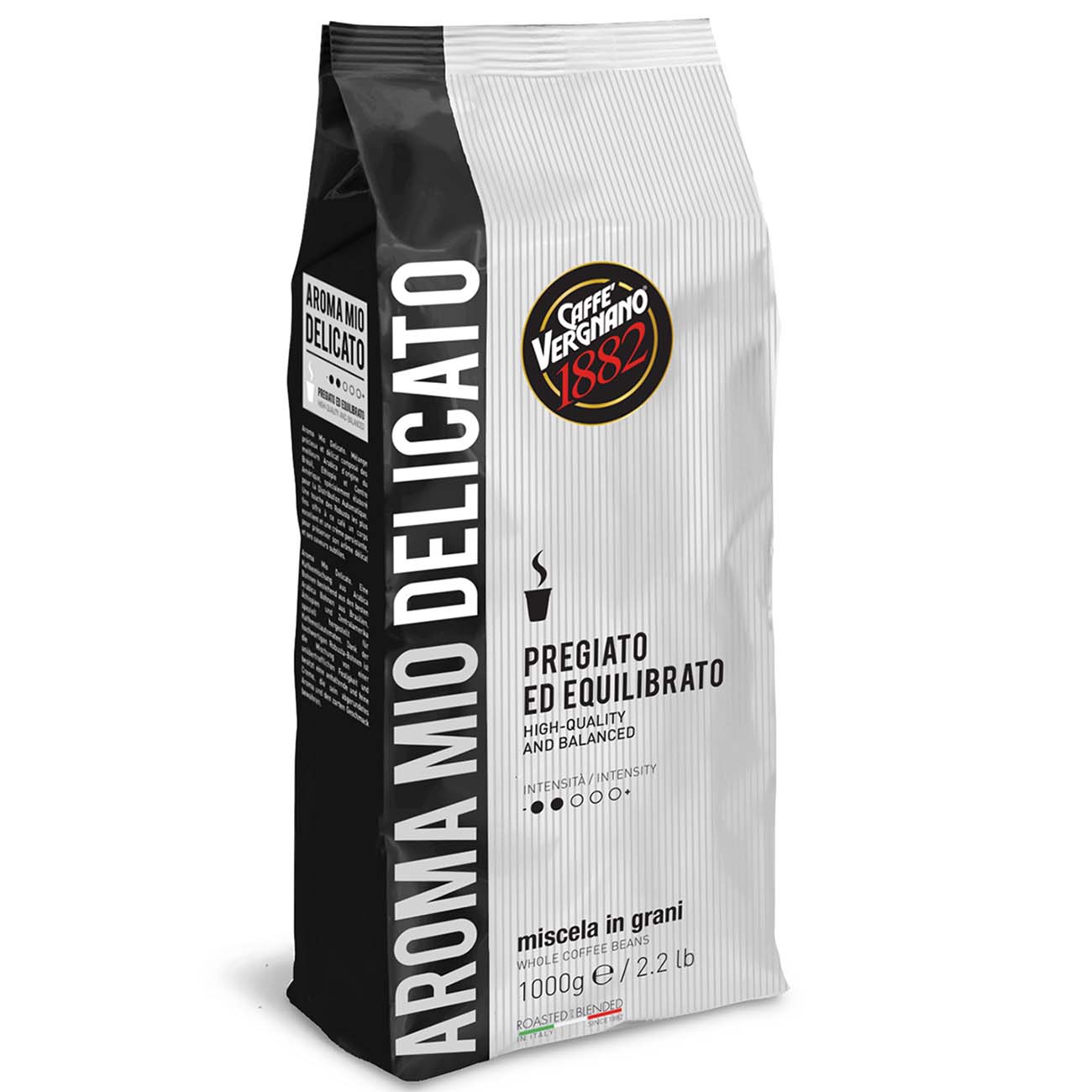 Кофе в зернах Vergnano Aroma Mio Delicato,1000г