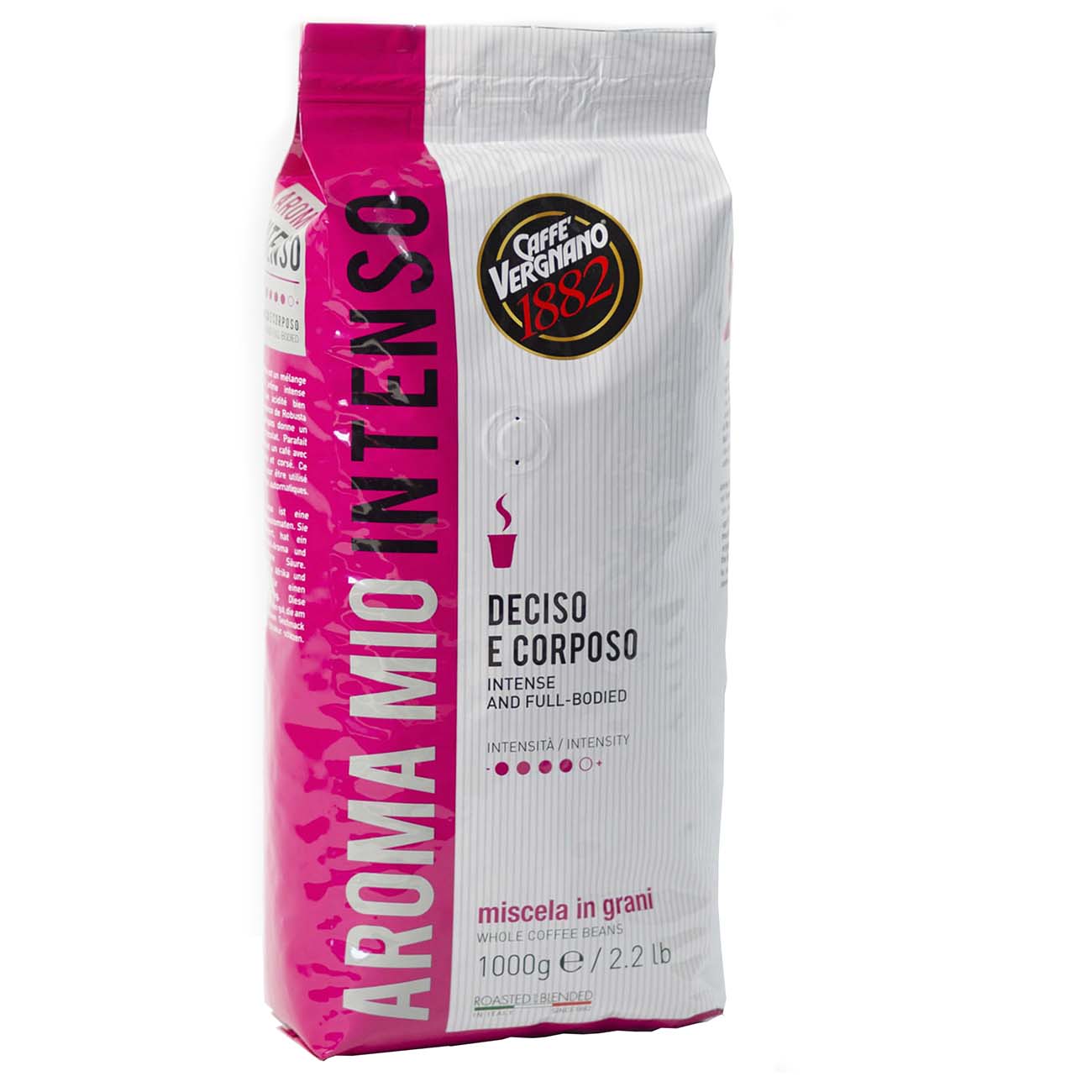 Кофе в зернах Vergnano Aromа Mio Intenso, 1000 г