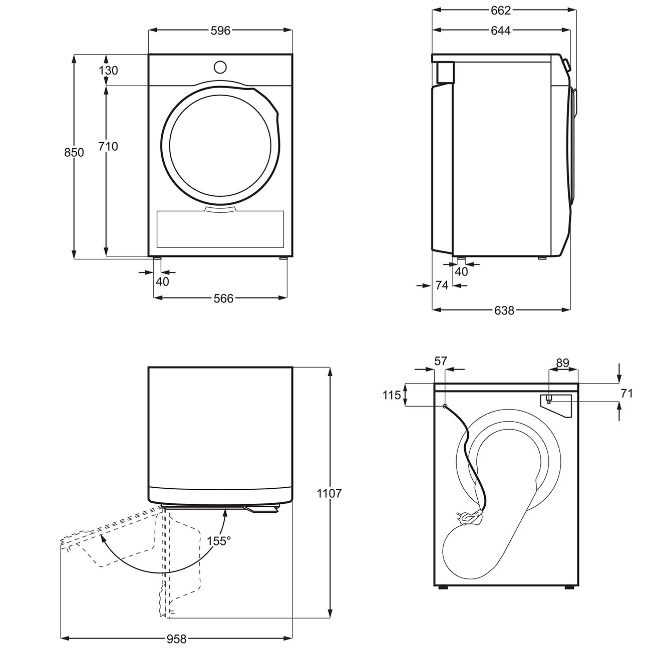 Сушильная машина Electrolux PerfectCare 900 EW9H1R89B