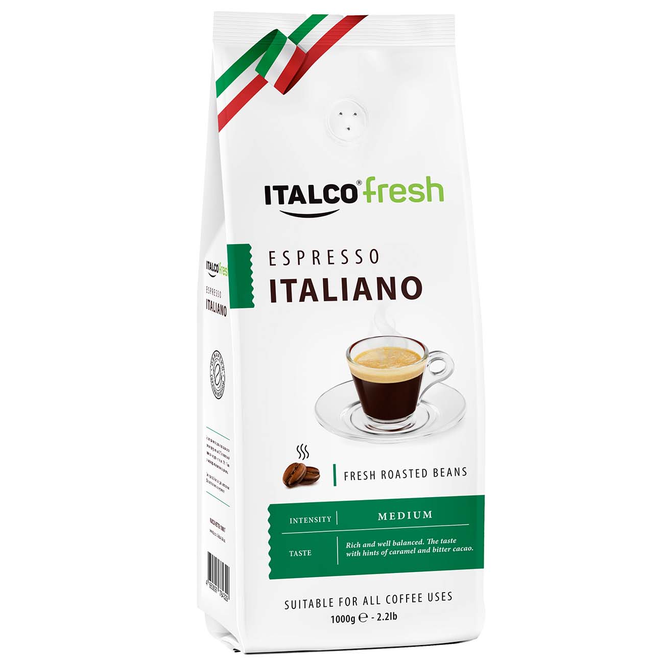 Кофе в зернах Italco Espresso Italiano,1000г