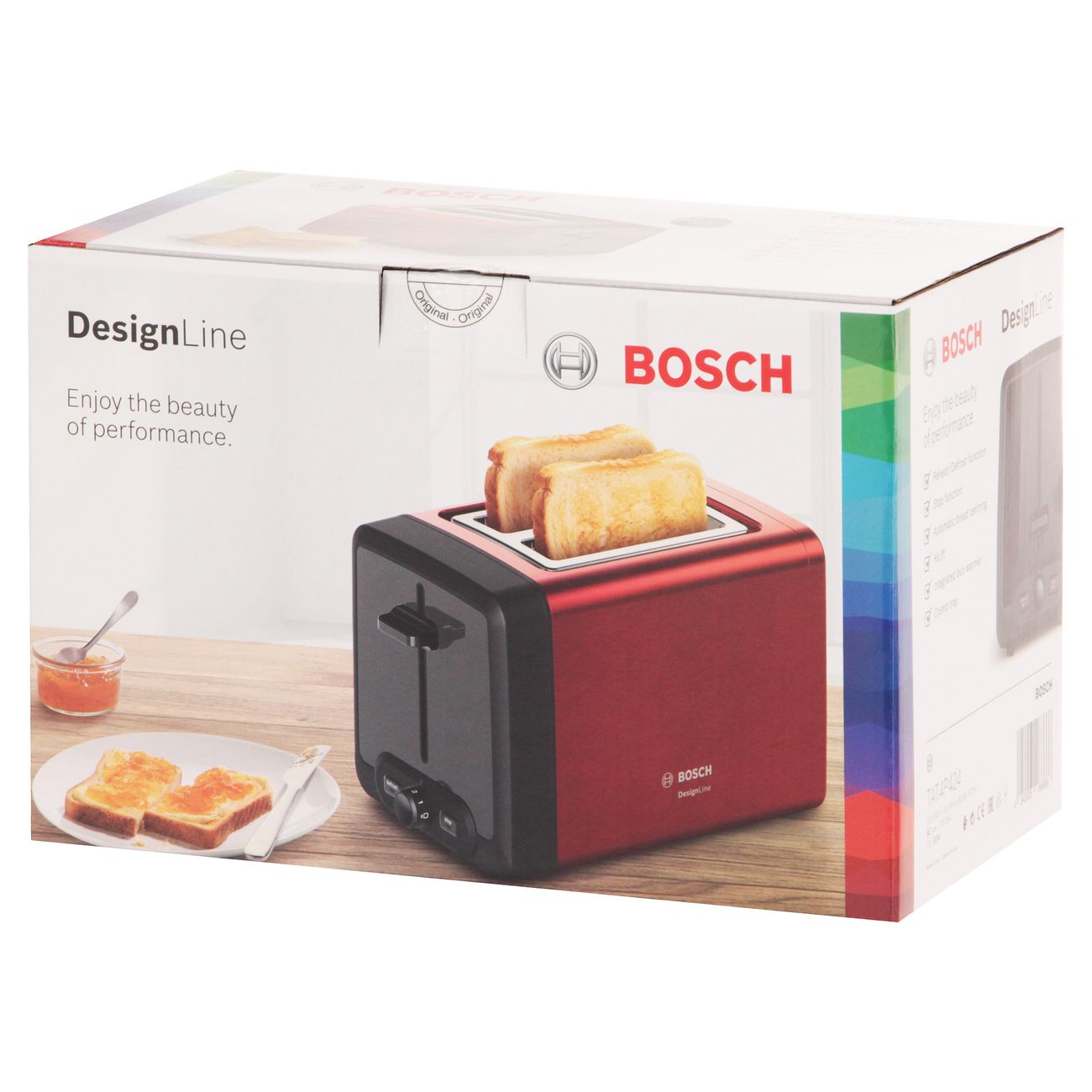 Тостер Bosch DesignLine TAT4P424