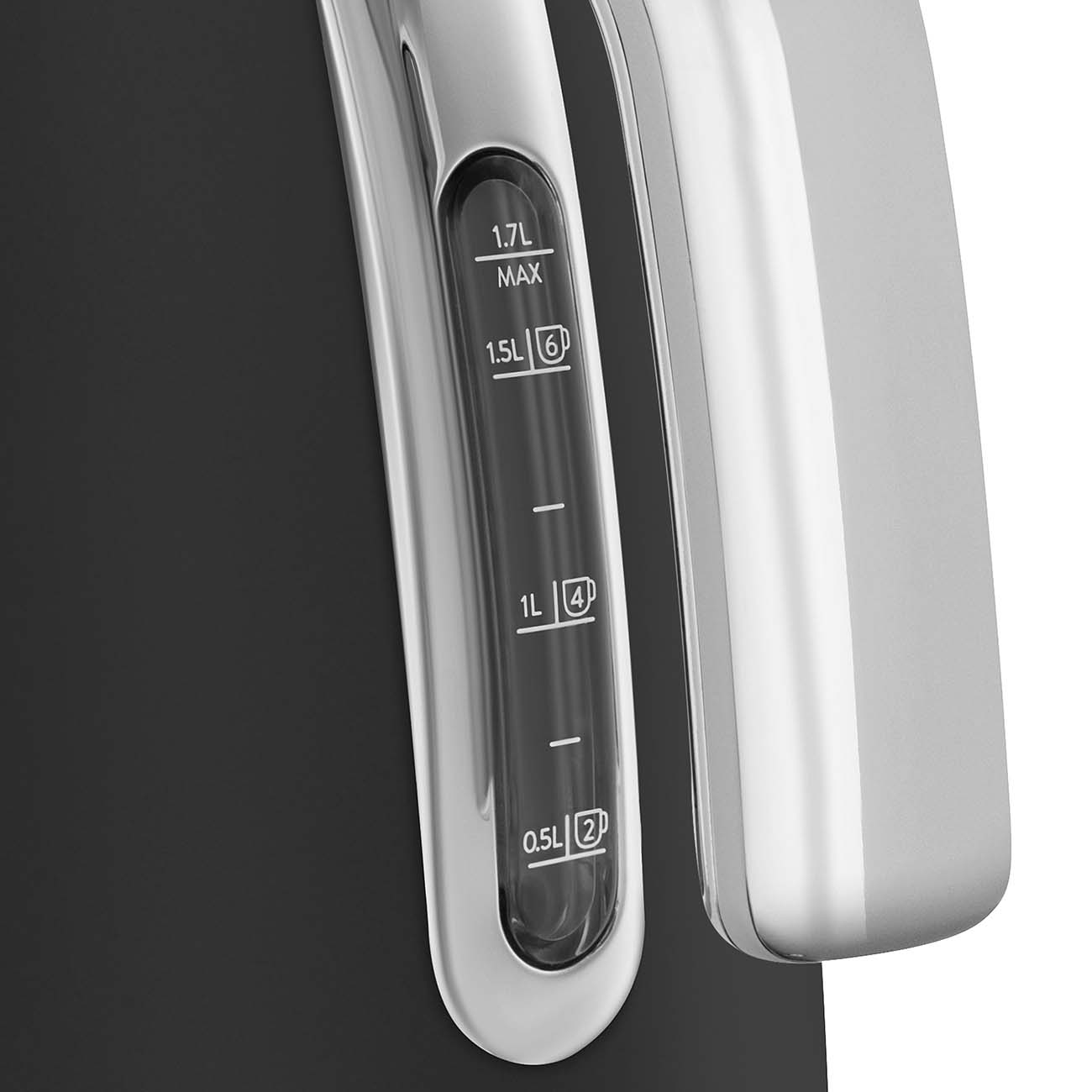 Электрочайник Smeg KLF03BLMEU черный матовый