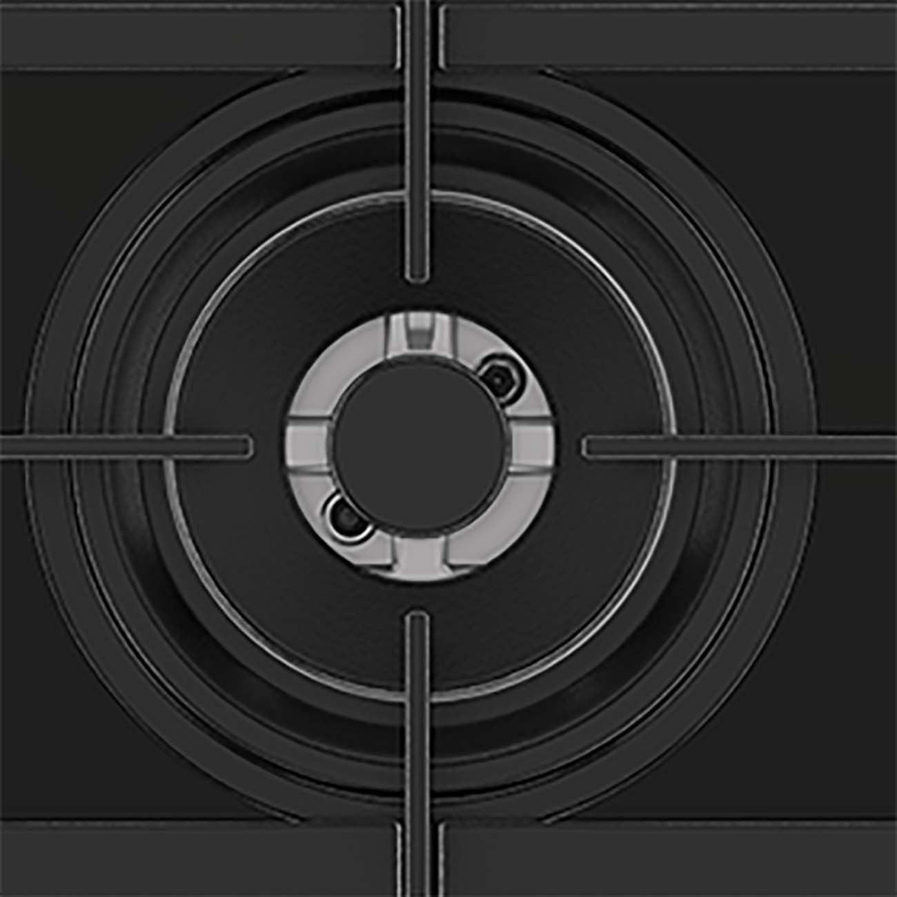 Встраиваемая газовая панель независимая Grundig GIGL 6234250 черная