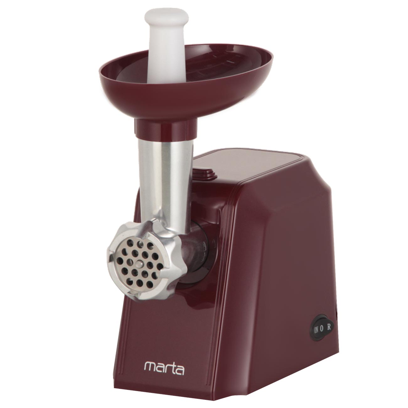 Электромясорубка Marta MT-2087 burgundy гранатовый