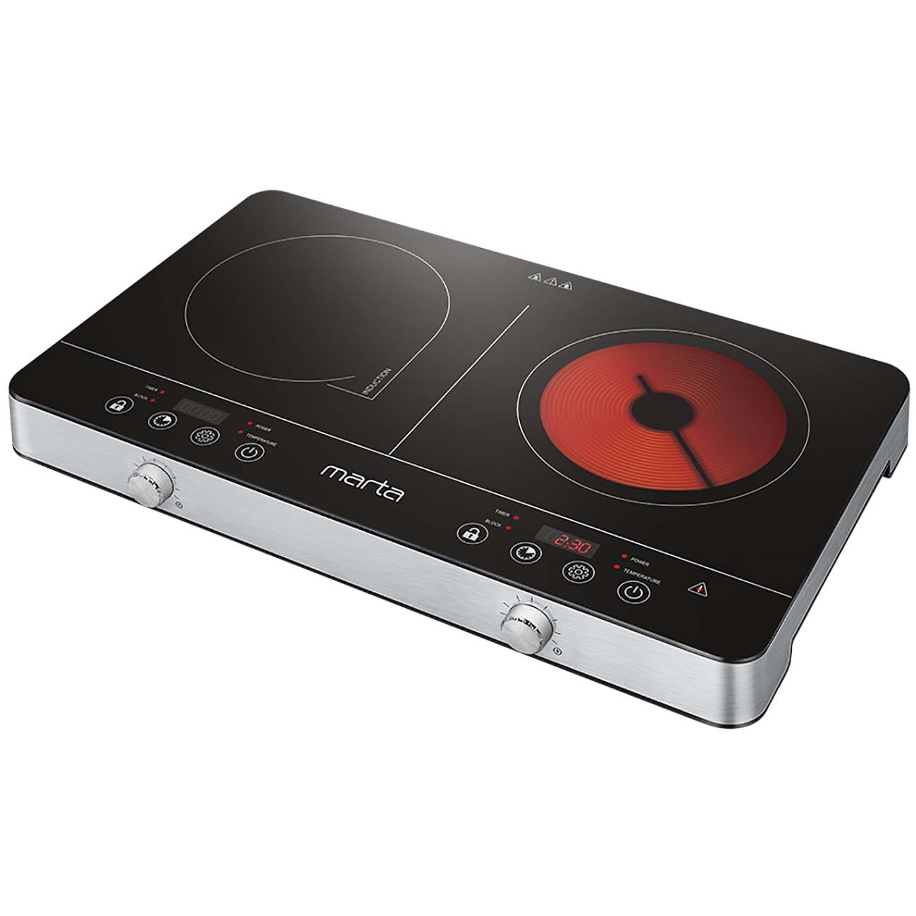 Электроплитка Marta MT-4213 black pearl