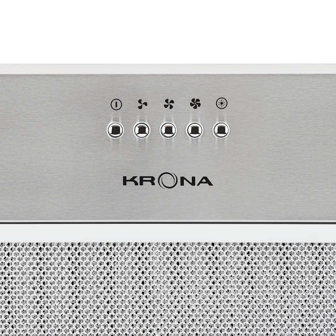 Вытяжка полностью встраиваемая Krona Asta 600 inox PB