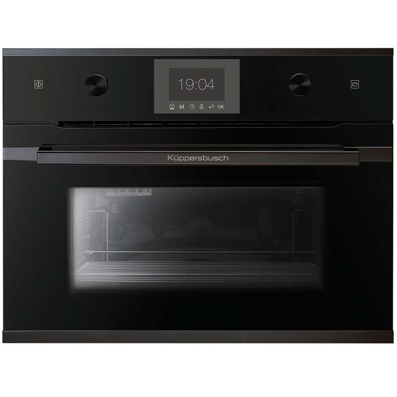 Встраиваемая пароварка Премиум Kuppersbusch CD 6350.0 S2 Black Chrome