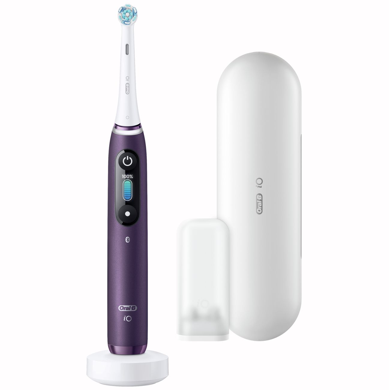 Электрическая зубная щетка Oral-B iOM8.1A1.1BD Violet Ametrine фото