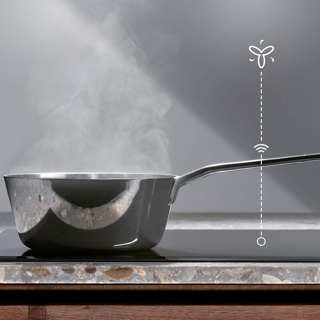 Встраиваемая индукционная панель независимая Electrolux SenseBoil IPES6451KF