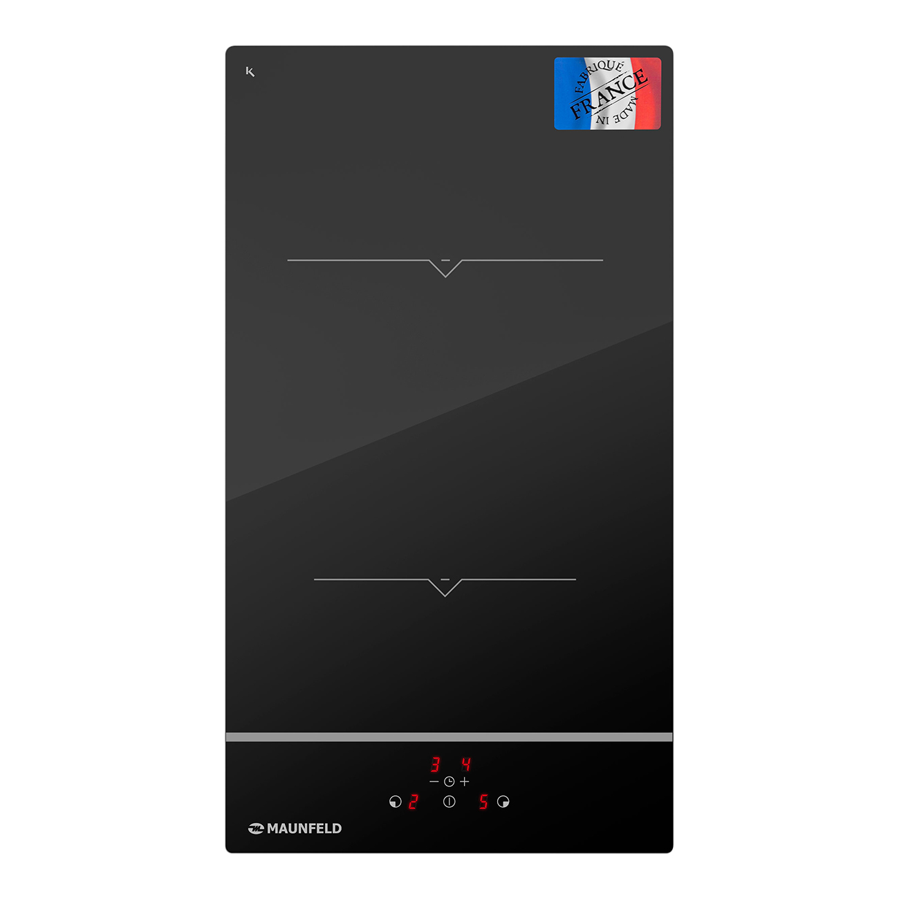 Встраиваемая индукционная панель независимая Maunfeld MVI31.2HZ.2BT-BK фото