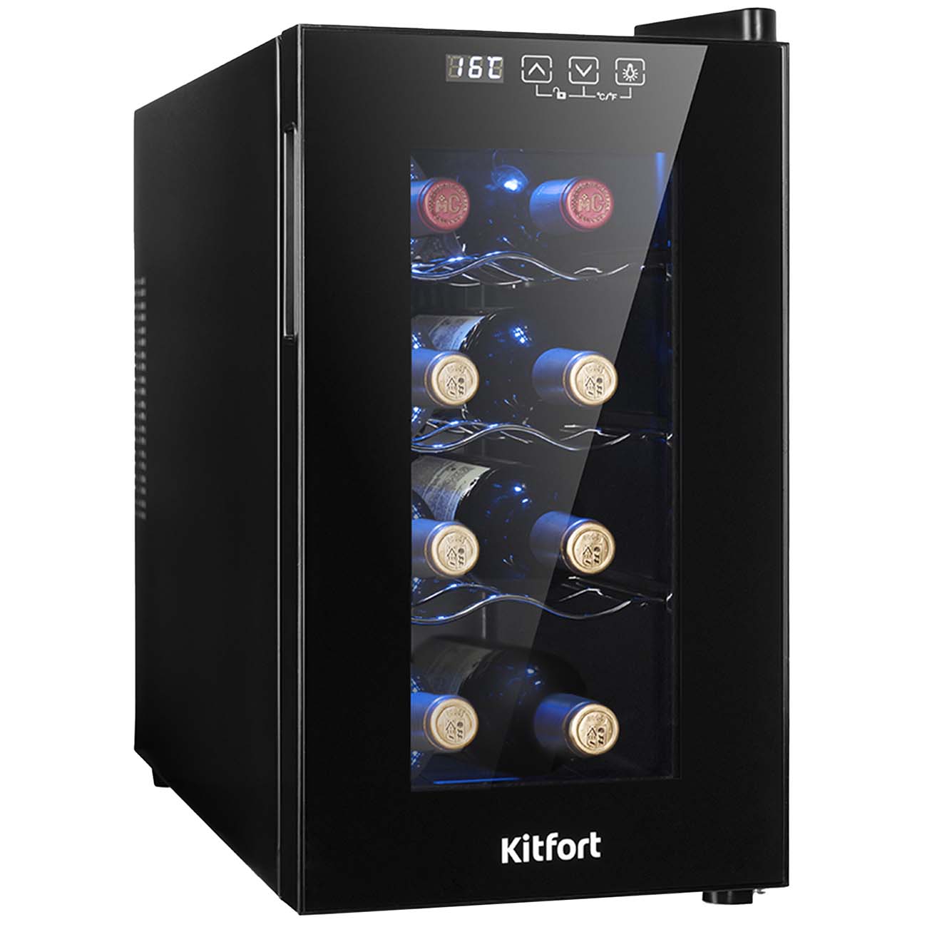 Винный шкаф до 140 см Kitfort КТ-2419