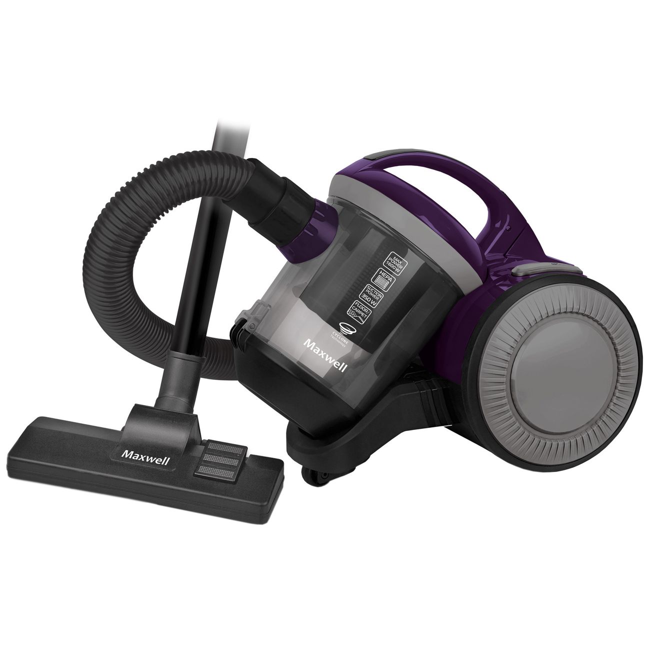 Пылесос с контейнером для пыли Maxwell MW-3244 фото