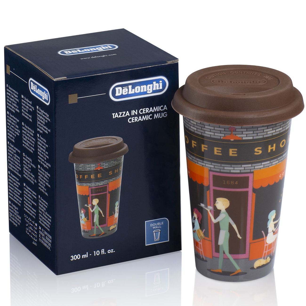 Термокружка DeLonghi Coffeeshop DLSC066