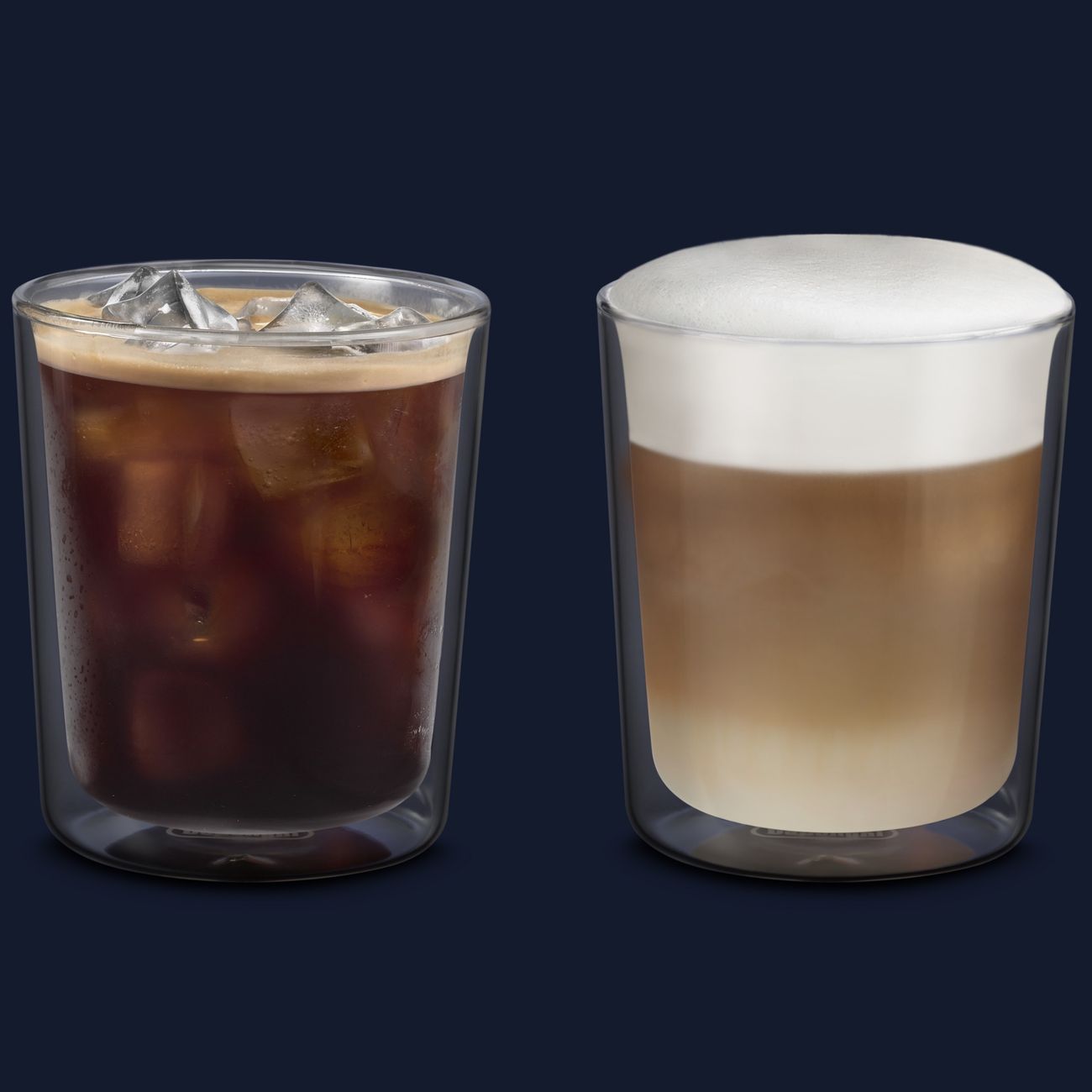 Набор 2 стакана DeLonghi 400мл DLSC318