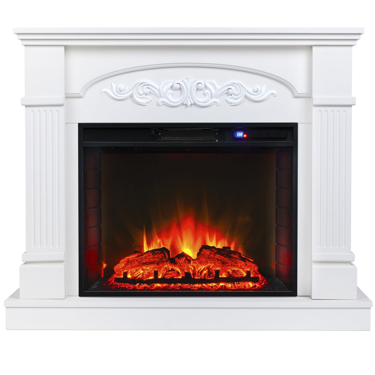 Электрокамин RealFlame SPARTA 25.5 LED+Cristina 25,5 WT