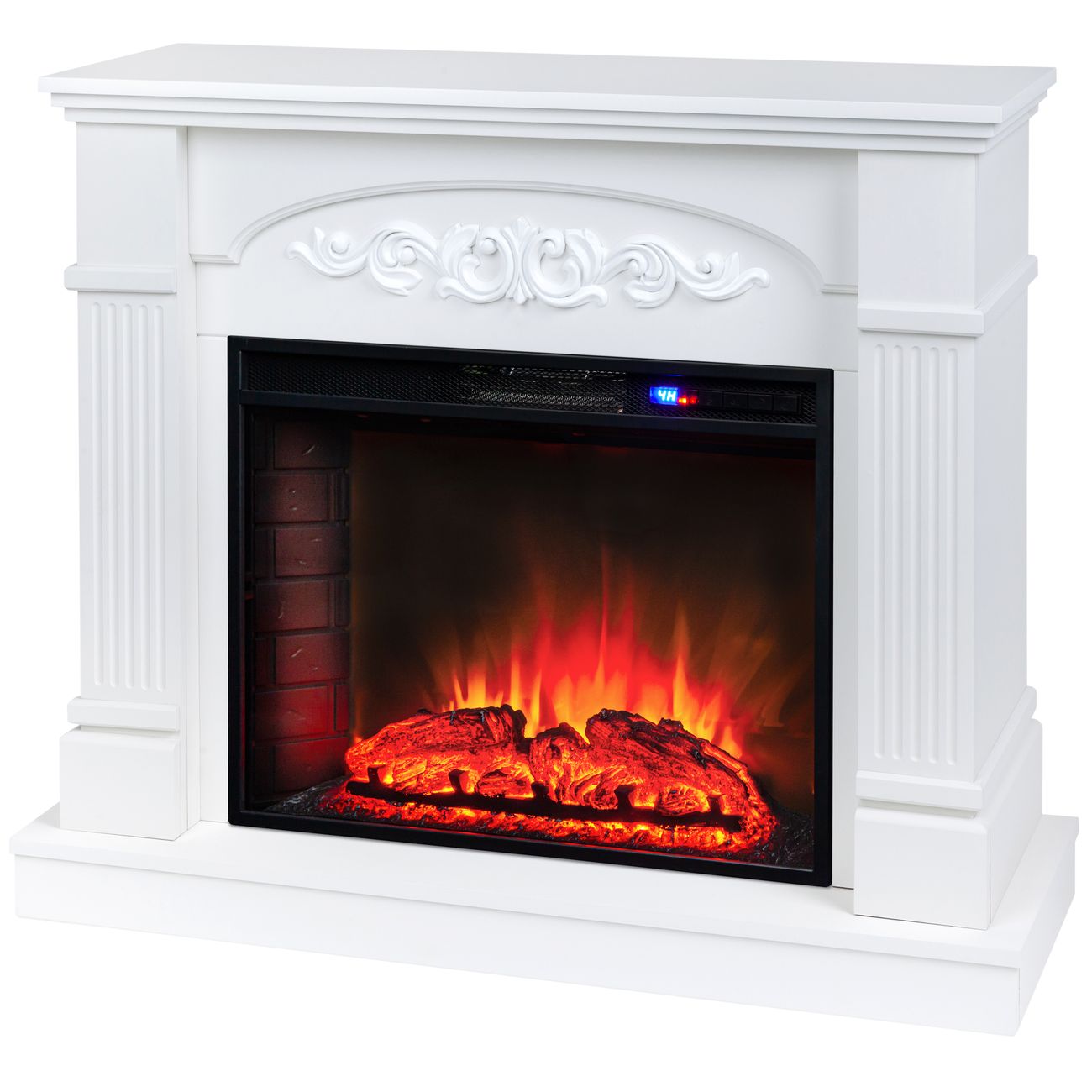 Электрокамин RealFlame SPARTA 25.5 LED+Cristina 25,5 WT