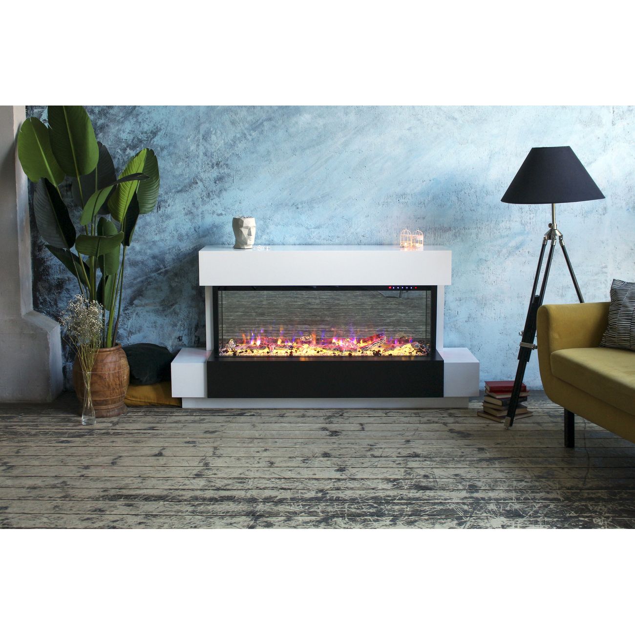 Электрокамин RealFlame ONYX 50 BL+Houston 50